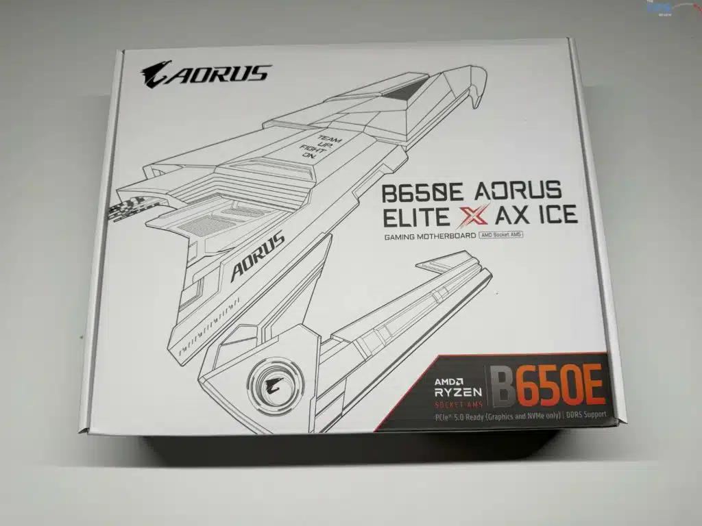 Front of box