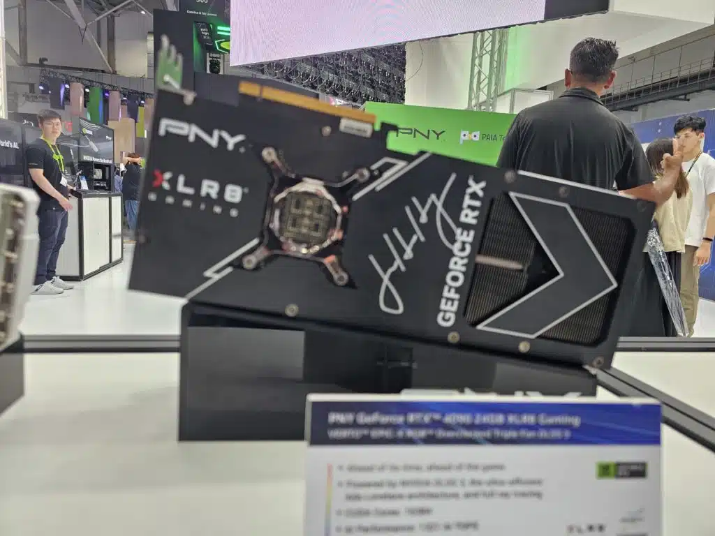 PNY Graphics Card with Jensen Huang Signature
