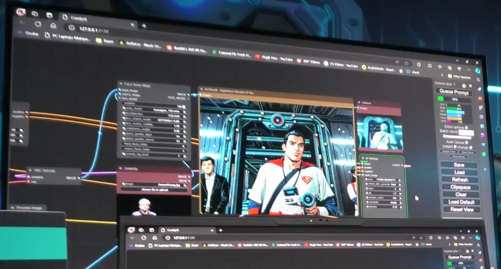 ComfyUI Live AI Capture Demo Picture