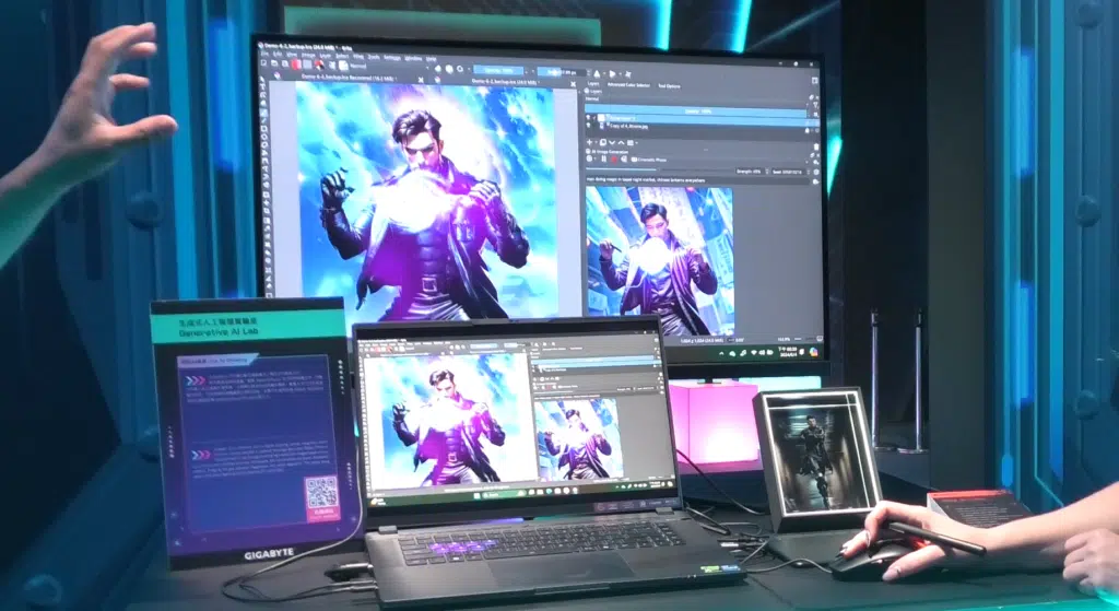 ComfyUI Live AI Capture Demo Picture