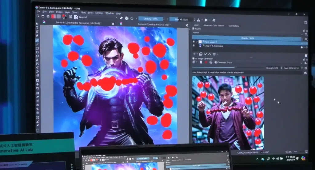 ComfyUI Live AI Capture Demo Picture