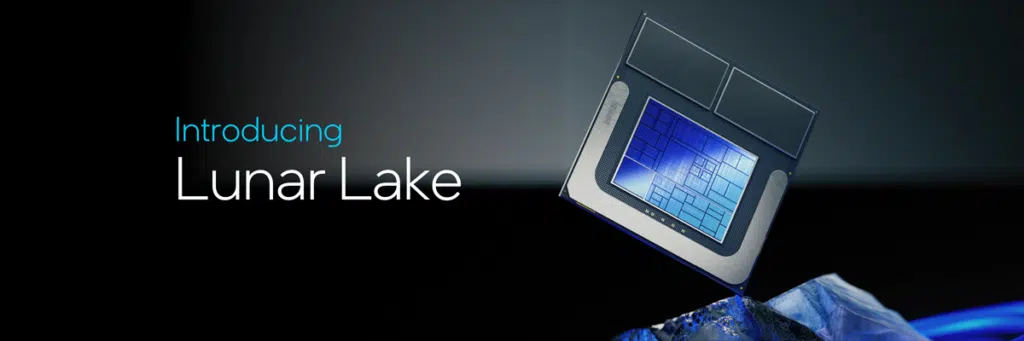 Intel Lunar Lake Graphic with Text