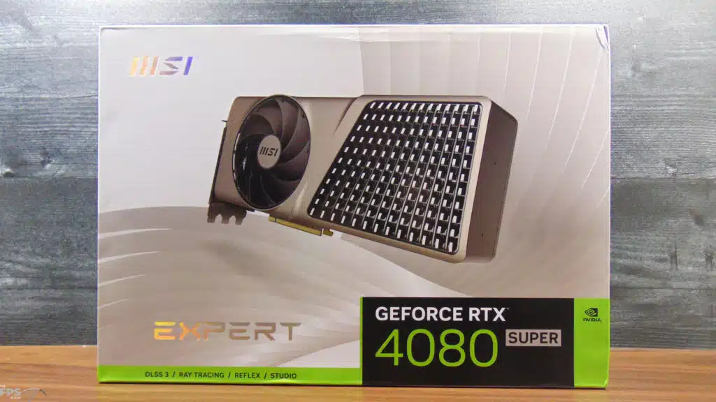 MSI GeForce RTX 4080 SUPER EXPERT Box Front