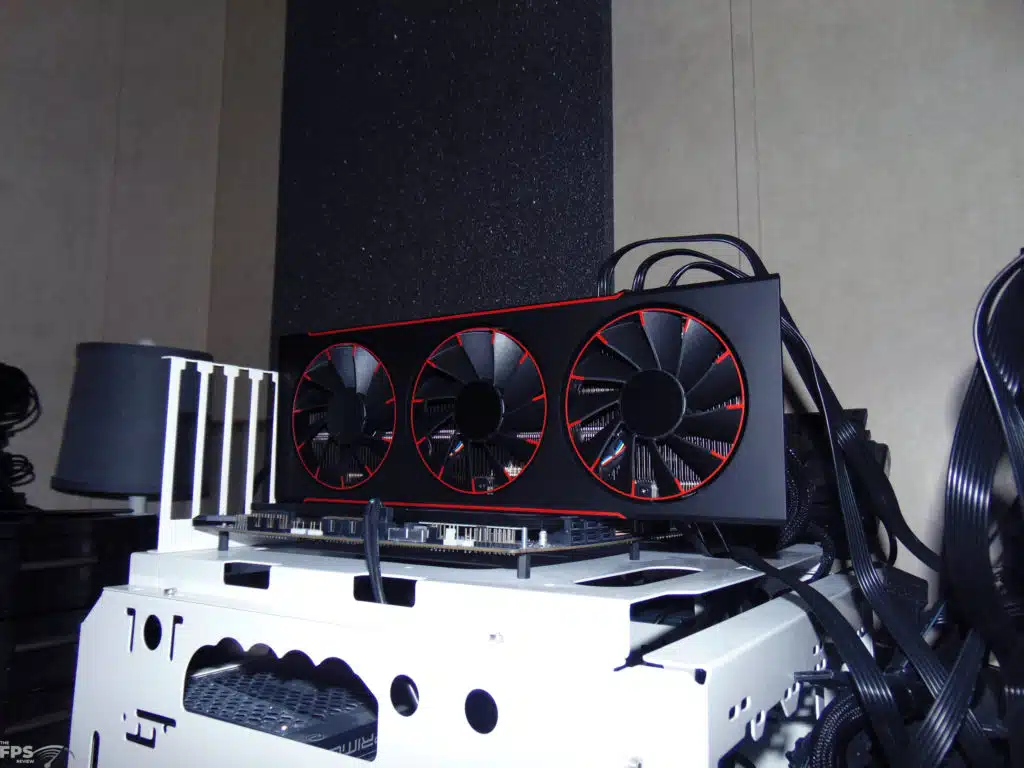 XFX Mercury AMD Radeon RX 7900 XTX Magnetic Air Installed in Computer