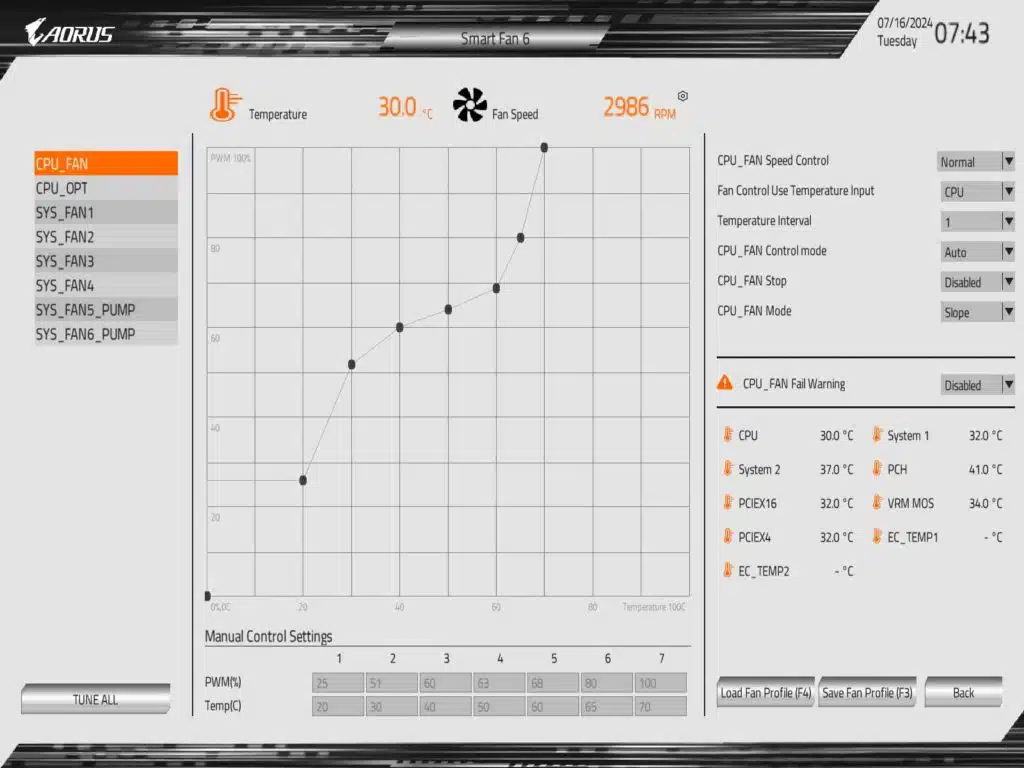 BIOS Screenshot