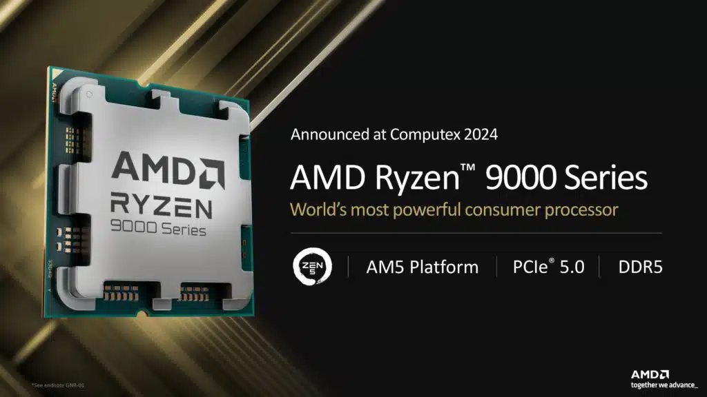 AMD Ryzen 9000 Series Press Presentation