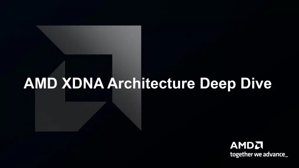 AMD XDNA Architecture Deep Dive Press Presentation