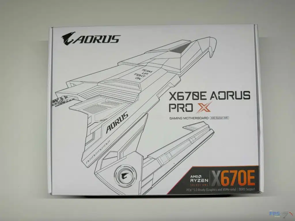 Front of box