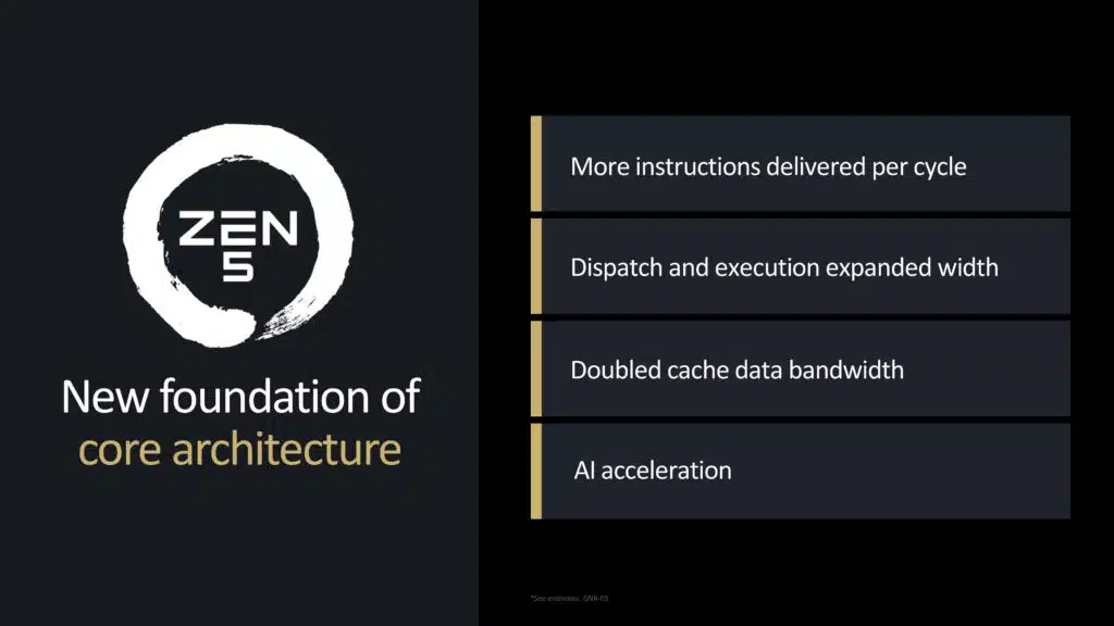 Zen 5 Architecture Press Presentation