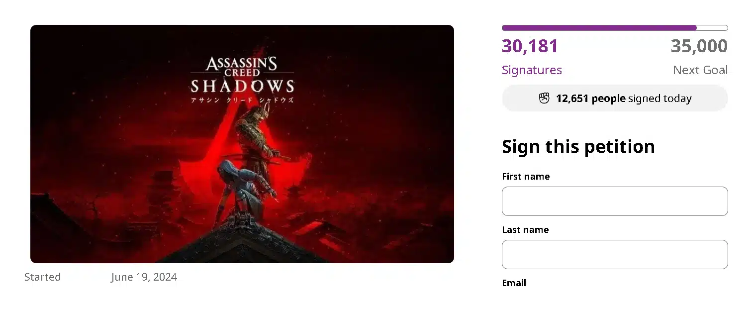 Petition to Cancel Assassin