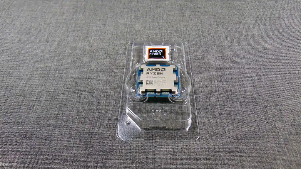 AMD Ryzen 7 9700X Box Contents in Packaging