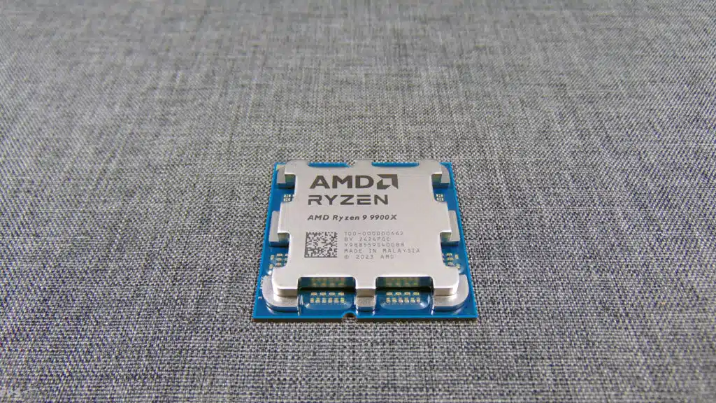 AMD Ryzen 9 9900X CPU Top View