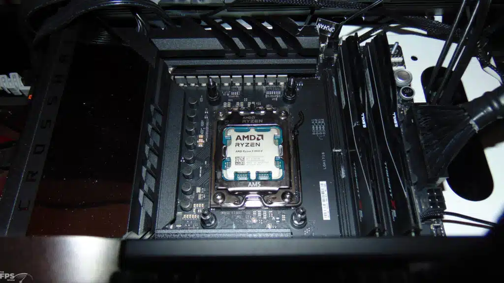 AMD Ryzen 9 9900X CPU Installed in AM5 Socket