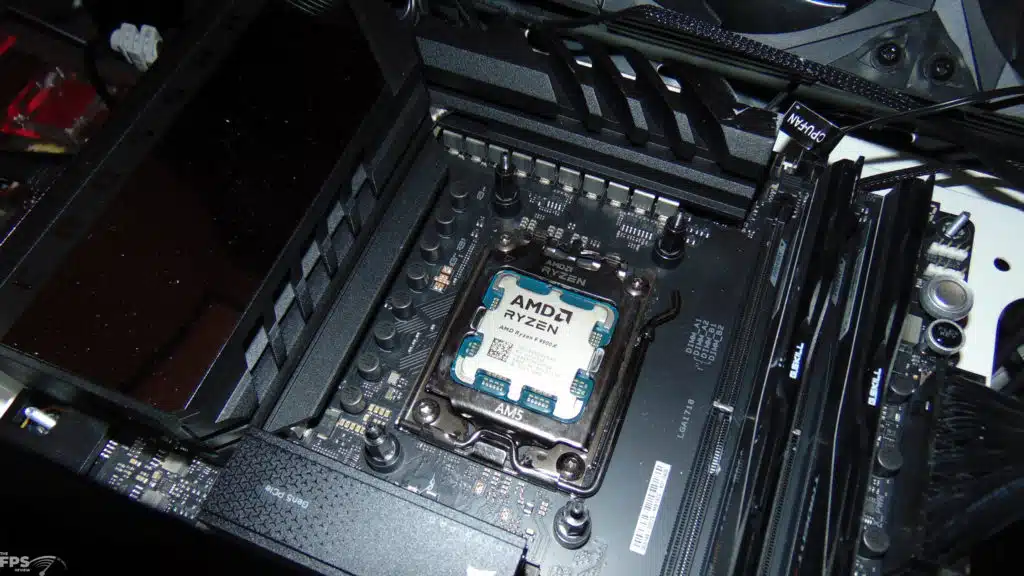 AMD Ryzen 9 9900X CPU Installed in AM5 Socket