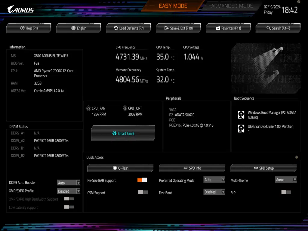 BIOS Image