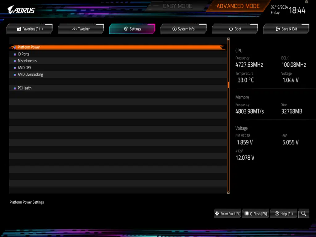 BIOS Image