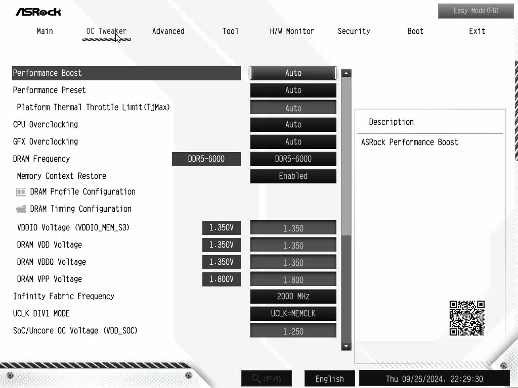 ASRock X870 Steel Legend WiFi Motherboard BIOS