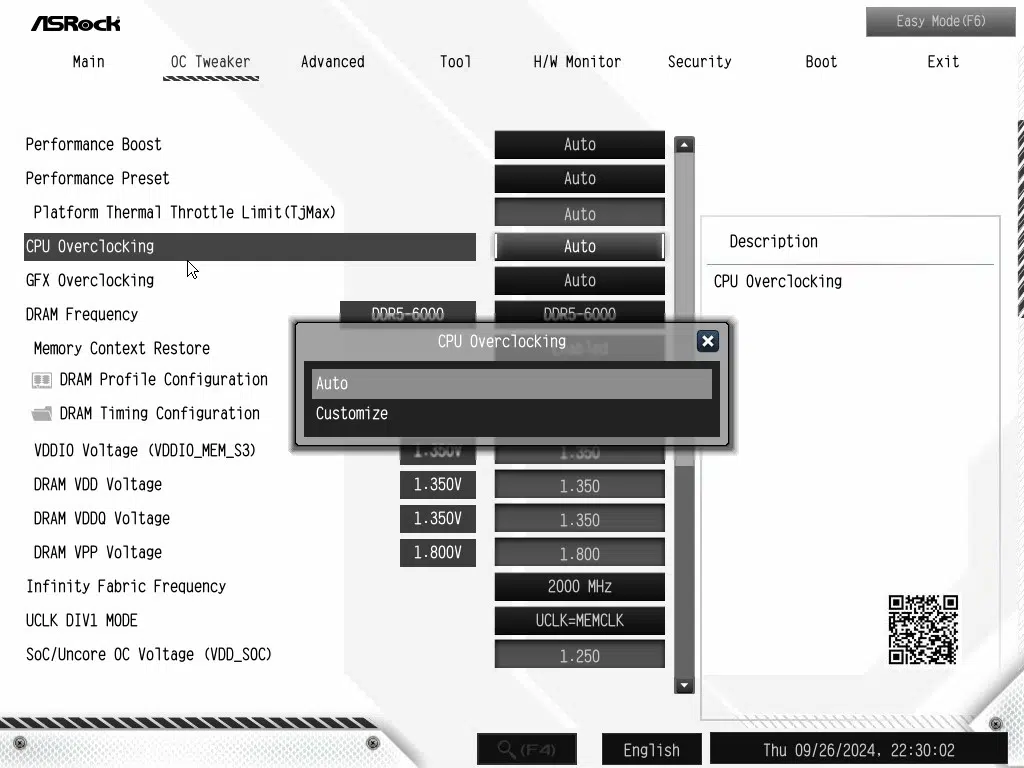 ASRock X870 Steel Legend WiFi Motherboard BIOS