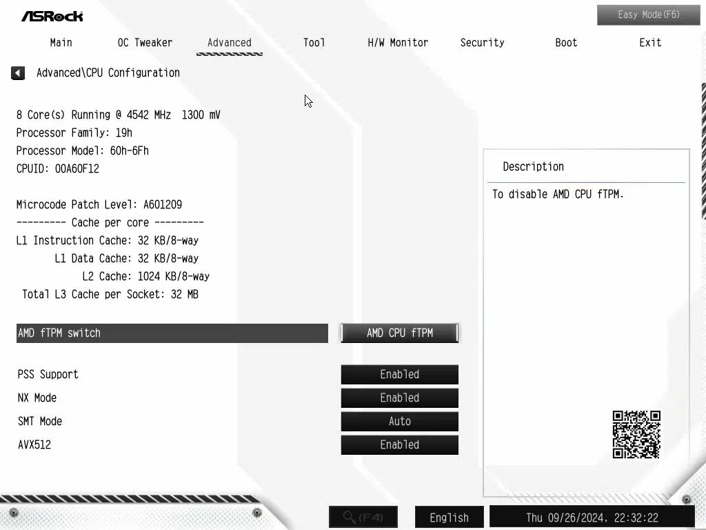 ASRock X870 Steel Legend WiFi Motherboard BIOS