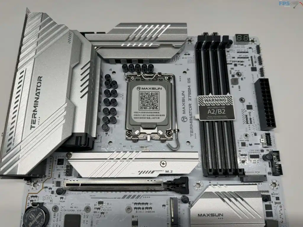 Top of Motherboard