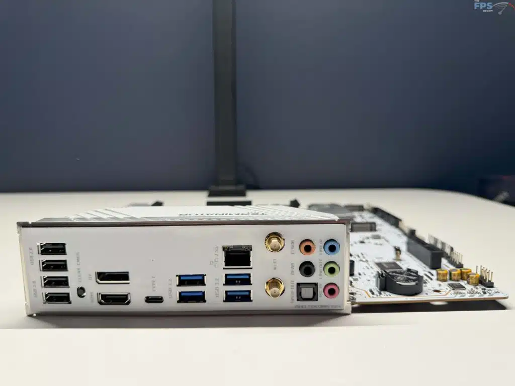 Rear I/o of motherboard