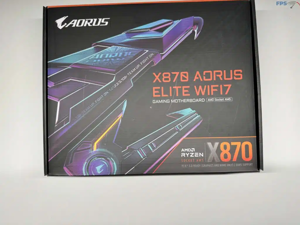 Front of box