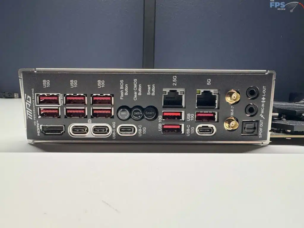 Rear I/O