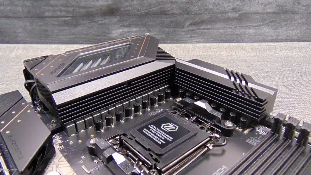 ASRock X870E Taichi Motherboard VRM Heatsink