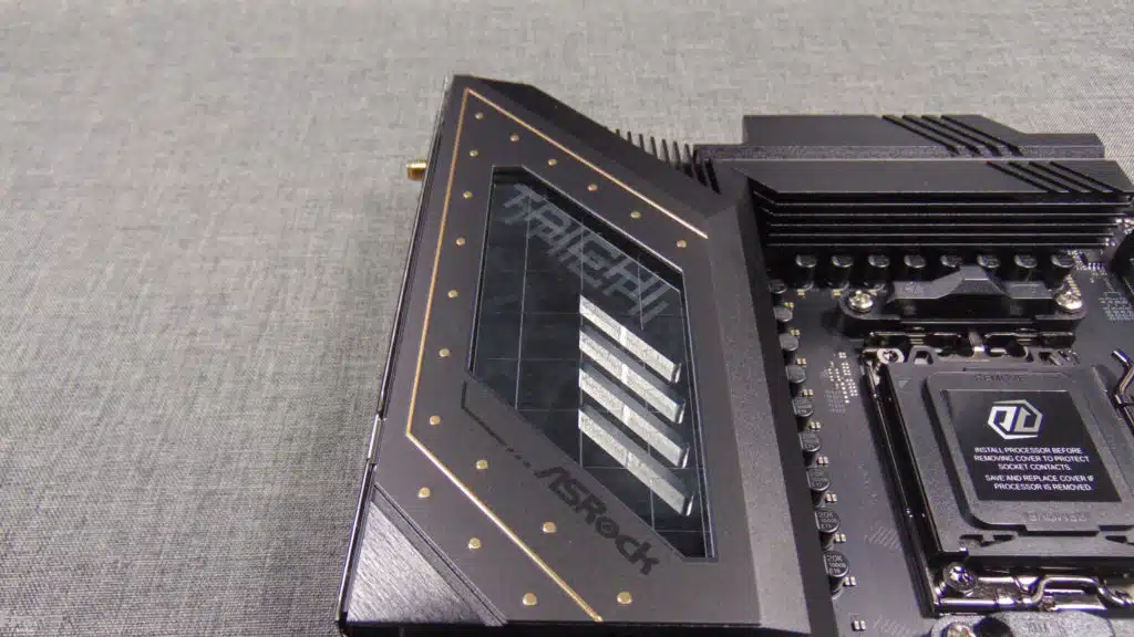 ASRock X870E Taichi Motherboard VRM Heatsink