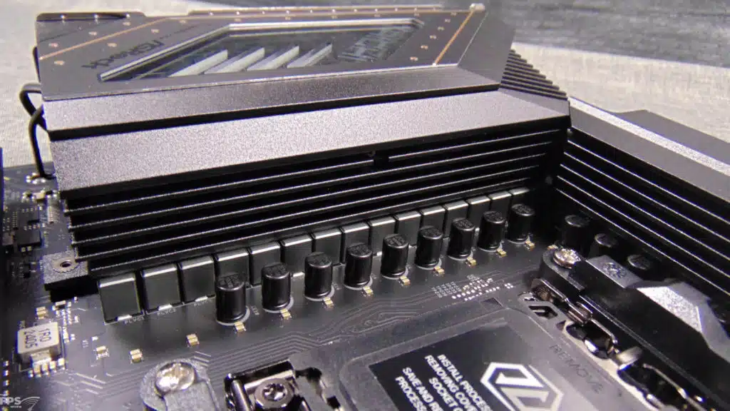 ASRock X870E Taichi Motherboard VRM Heatsink