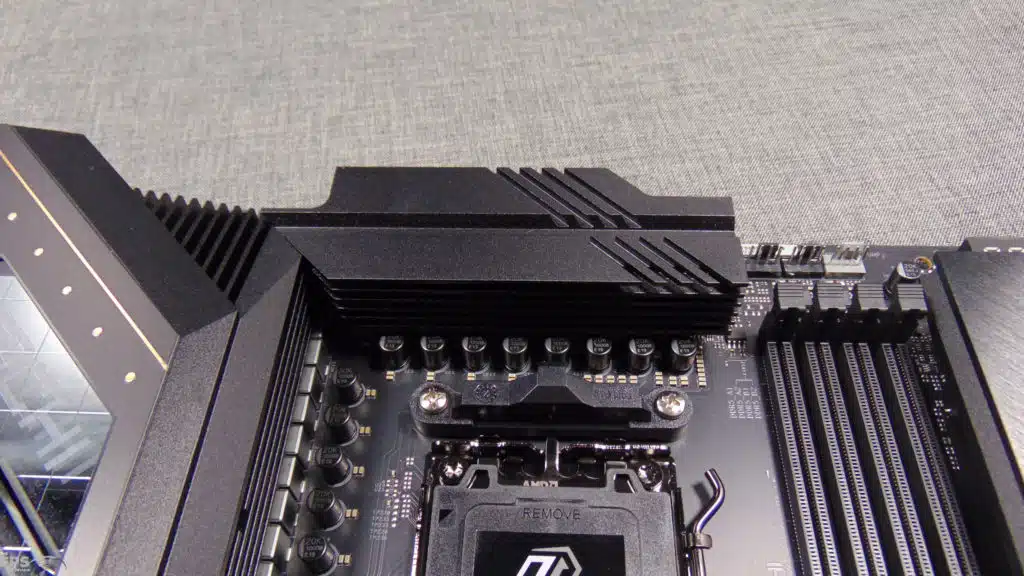 ASRock X870E Taichi Motherboard VRM Heatsink