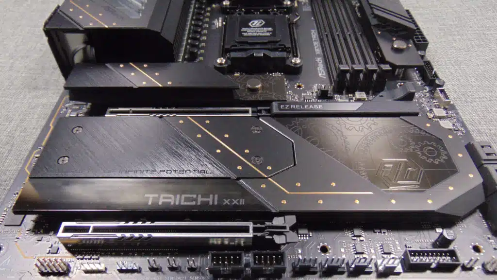 ASRock X870E Taichi Motherboard Chipset Heatsinks
