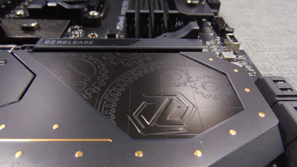 ASRock X870E Taichi Motherboard Chipset Heatsinks
