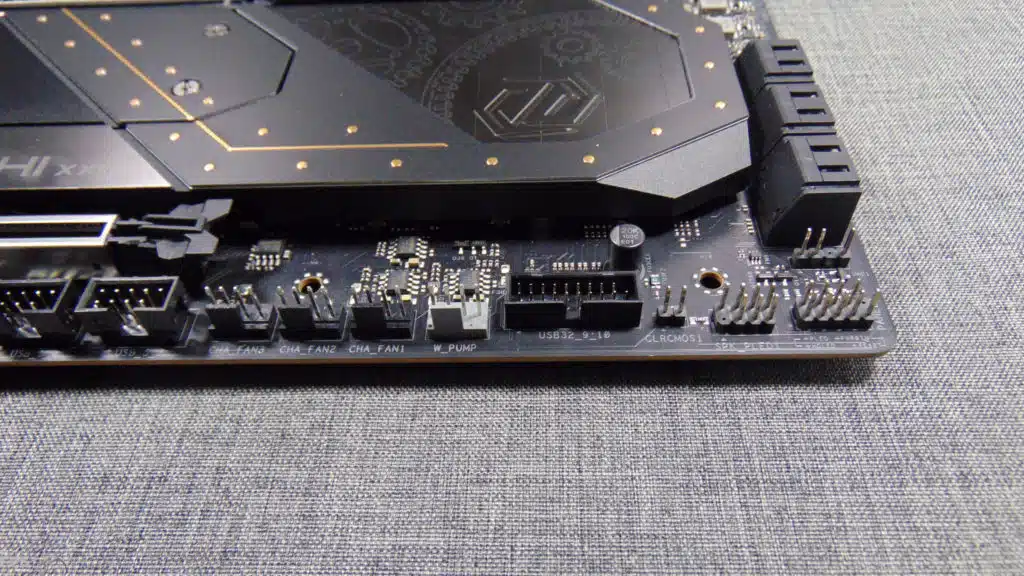 ASRock X870E Taichi Motherboard USB and Fan Headers