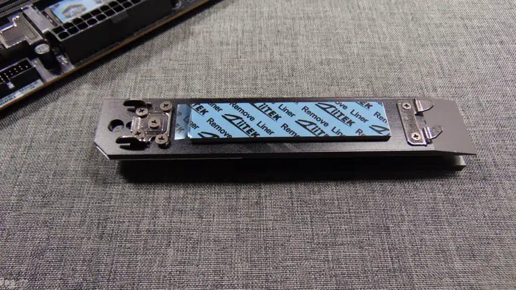 ASRock X870E Taichi Motherboard Secondary Gen4 M.2 SSD Heatsink