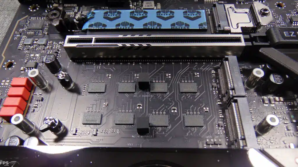 ASRock X870E Taichi Motherboard Third and Fourth M.2 slots