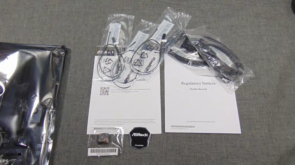 ASRock X870E Taichi Motherboard Box Contents