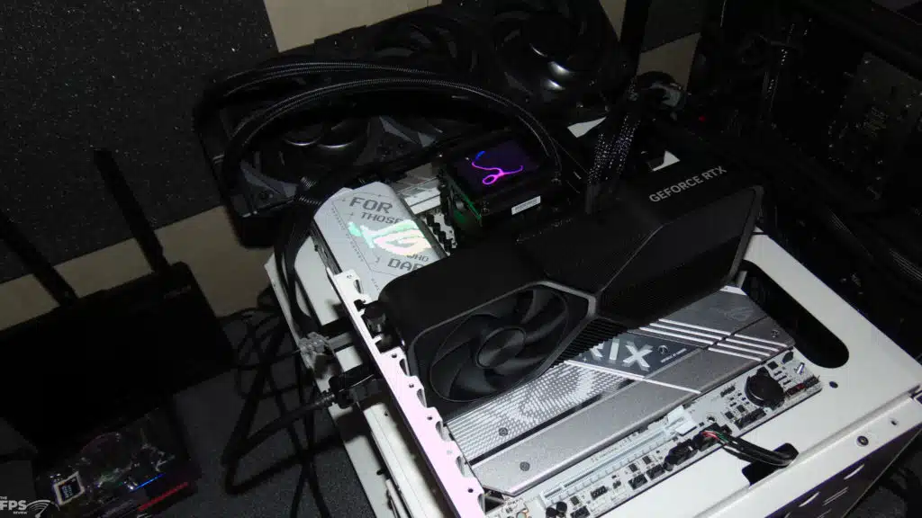 ASUS ROG STRIX X870-A GAMING WiFi Motherboard Installed