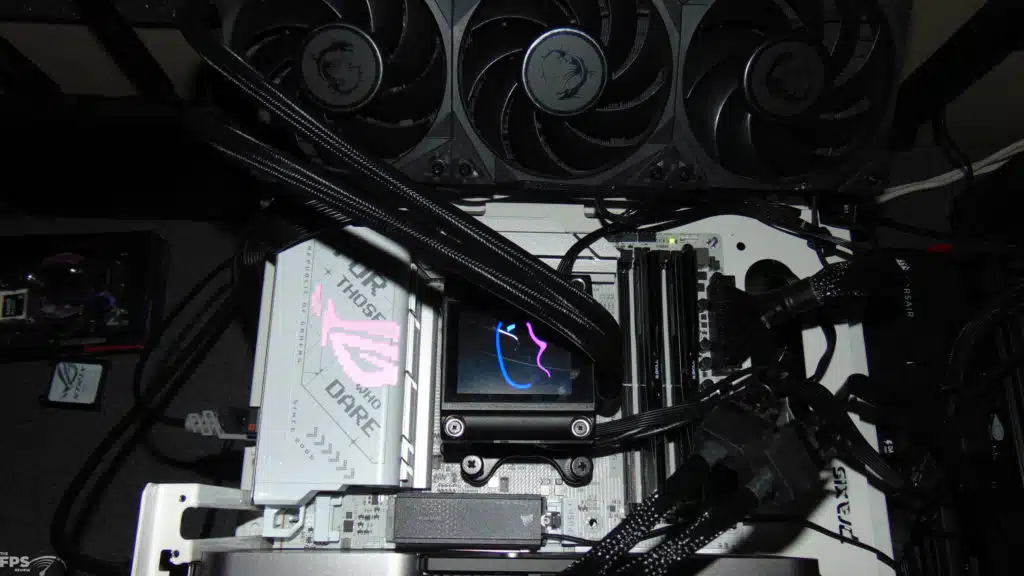 ASUS ROG STRIX X870-A GAMING WiFi Motherboard Installed
