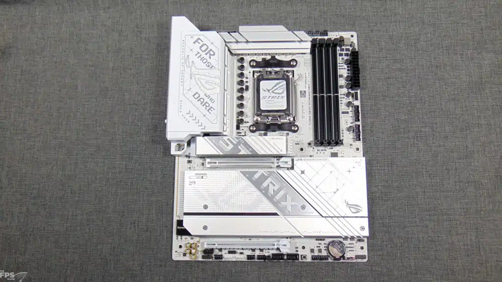 ASUS ROG STRIX X870-A GAMING WiFi Motherboard Top View