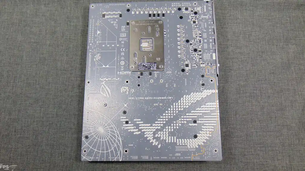 ASUS ROG STRIX X870-A GAMING WiFi Motherboard Bottom View