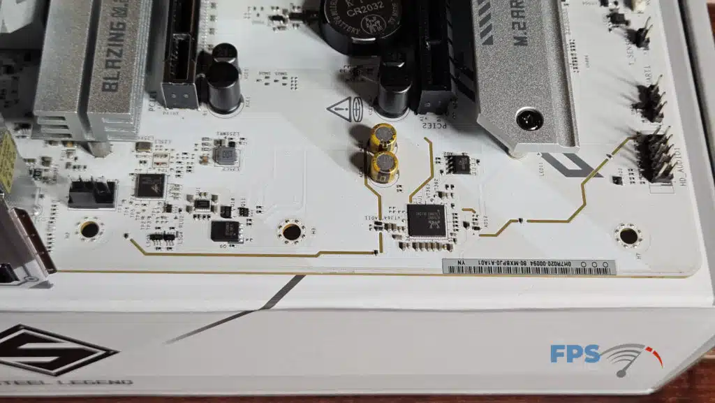 ASRock X870 Steel Legend WiFi Motherboard Audio Chip