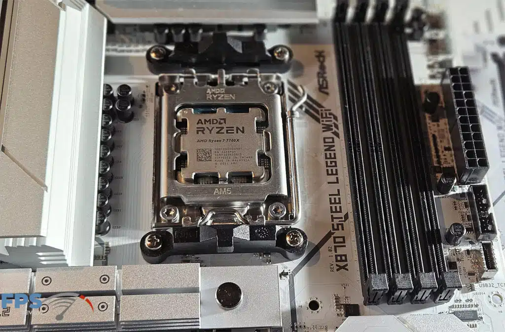 ASRock X870 Steel Legend WiFi Motherboard CPU Socket