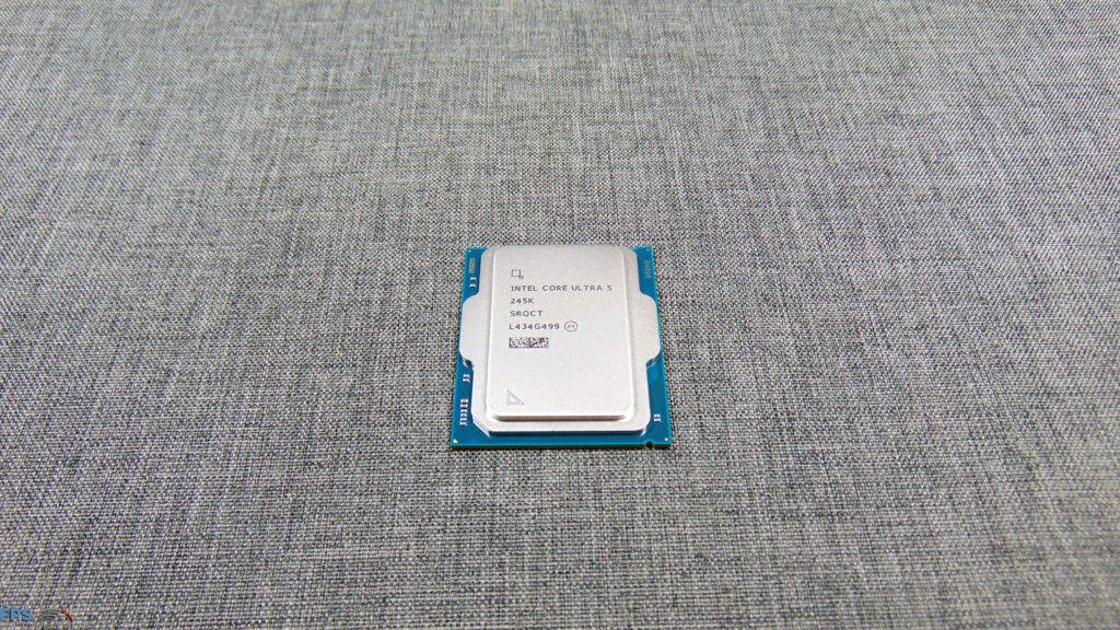 Intel Core Ultra 5 245K CPU Top View