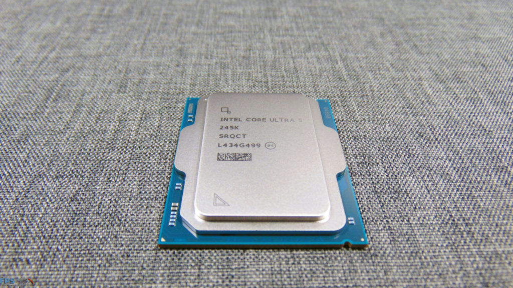 Intel Core Ultra 5 245K CPU Top View