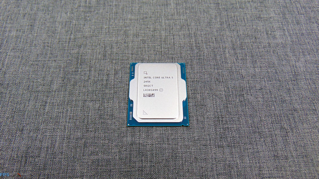 Intel Core Ultra 5 245K CPU Top View
