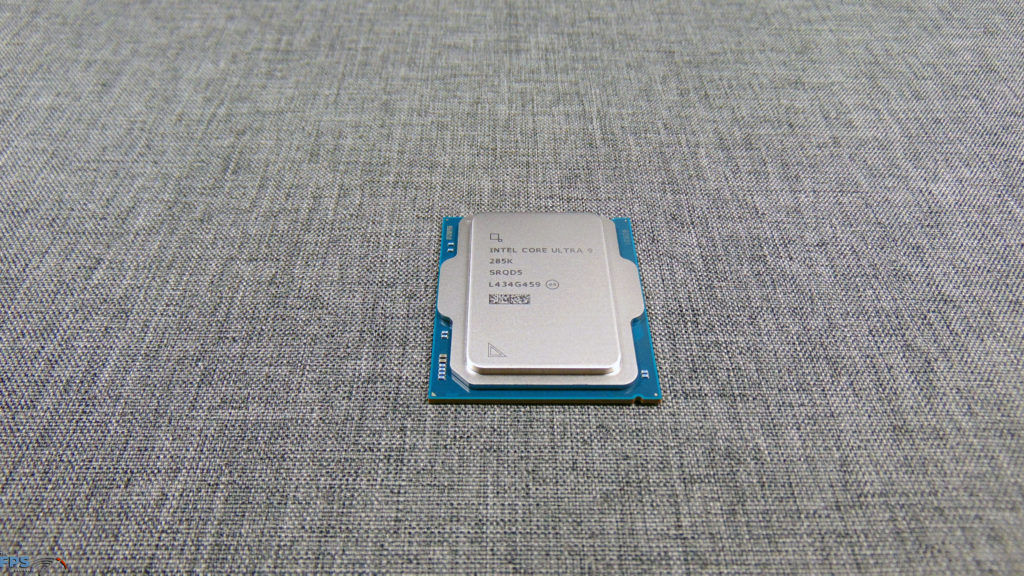 Intel Core Ultra 9 285K CPU Top View