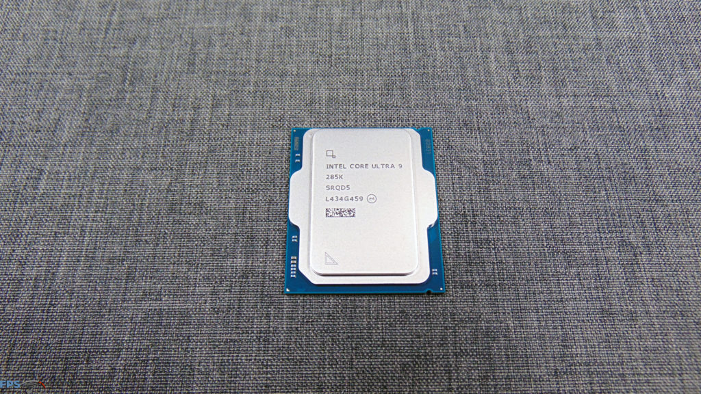 Intel Core Ultra 9 285K CPU Top View