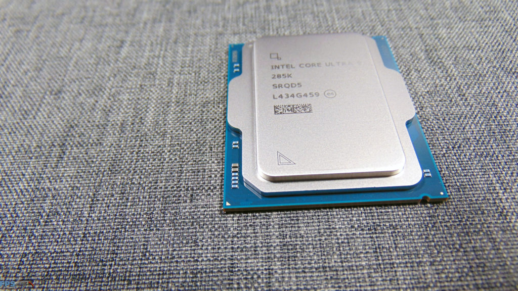 Intel Core Ultra 9 285K CPU Angle View
