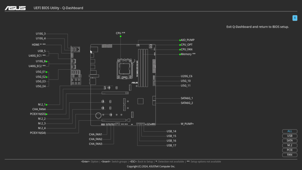 ASUS TUF GAMING X870-Plus WiFi motherboard: BIOS Screenshot